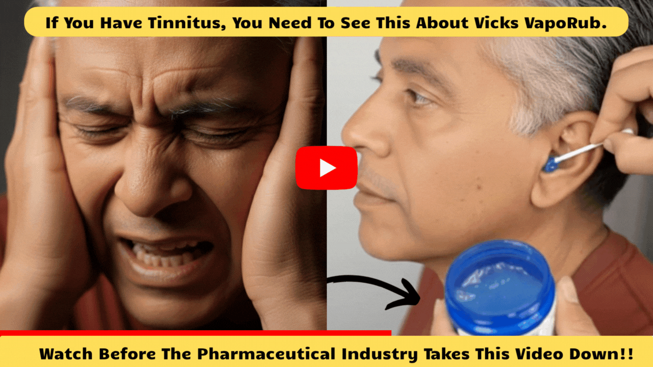 If You Have Tinnitus, You Need To See This About Vicks VapoRub - Click to Watch